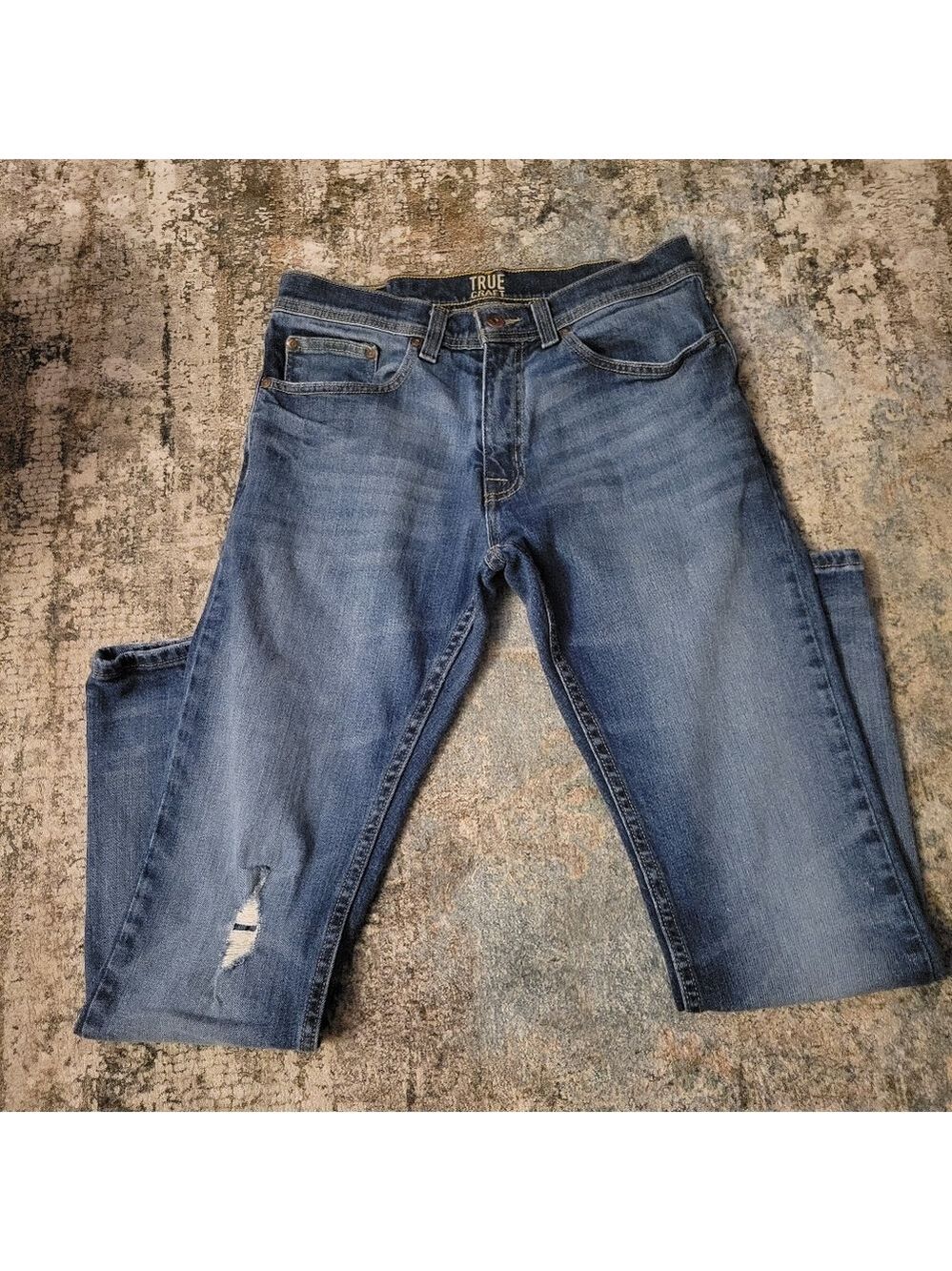 True Craft Slim Fit Men's Jeans in Classic Blue 30x30